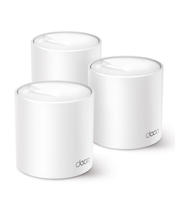 TP-Link Deco X50 (3-pack) Bi-bande (2,4 GHz / 5 GHz) Wi-Fi 6 (802.11ax) Blanc Interne