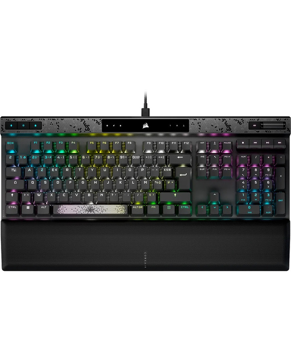 Corsair K70 MAX RGB clavier Jouer USB AZERTY Français Gris