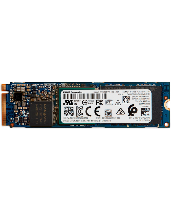 HP 1D0H7AA M.2 512 Go PCI Express 3.0 NVMe TLC