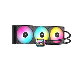 Corsair CW-9060071-WW système de refroidissement d’ordinateur Processeur Refroidisseur de liquide tout-en-un 14 cm Noir 1 pièce(