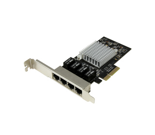 StarTech.com Carte réseau PCI Express à 4 ports Gigabit Ethernet avec chipset Intel I350