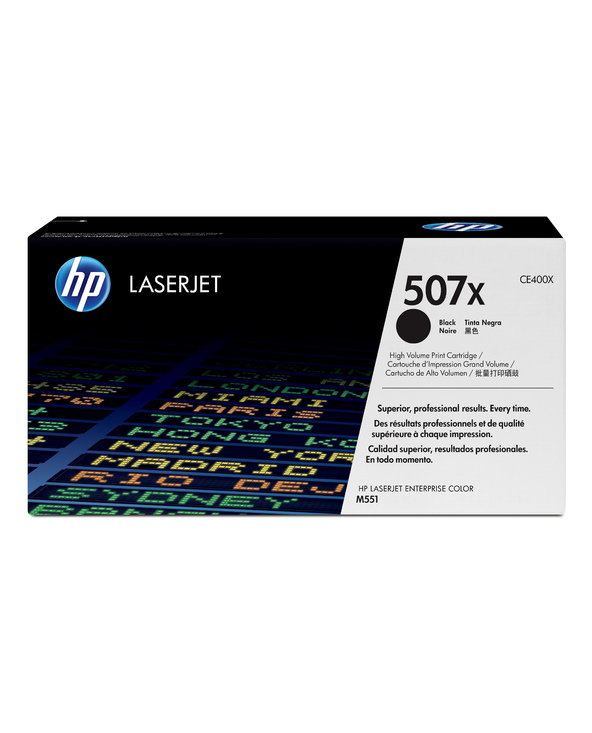HP 507X toner LaserJet noir grande capacité authentique HP 507X toner LaserJet noir grande capacité authentique