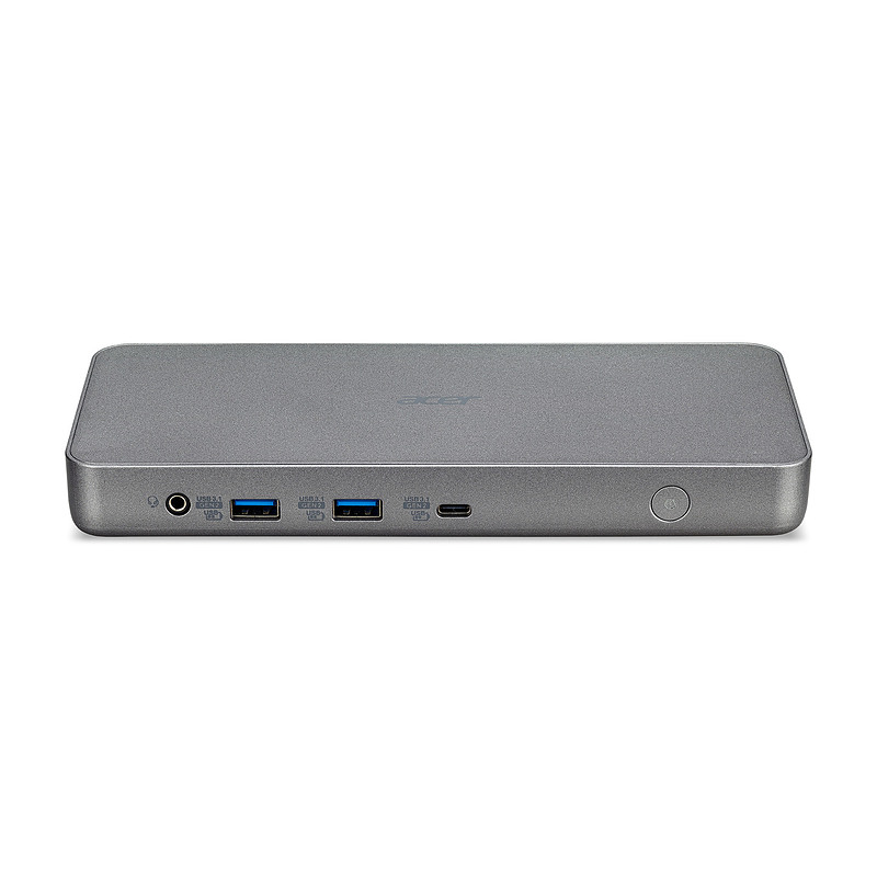 Acer D501 Station d'accueil USB 3.2 Gen 1 (3.1 Gen 1) Type-C Gris