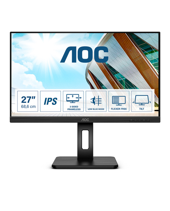 AOC P2 Q27P2Q 27" LED Quad HD 4 ms Noir