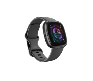 Fitbit Sense 2 Numérique Écran tactile Noir GPS (satellite)