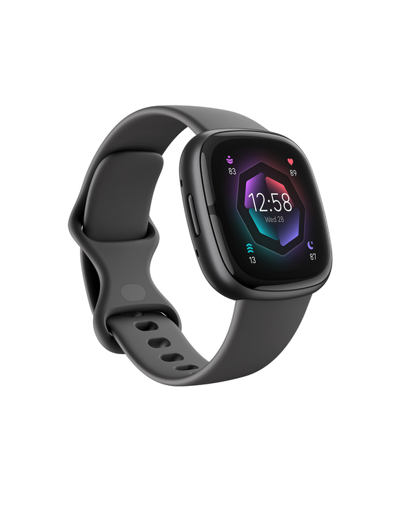 Fitbit Sense 2 Numérique Écran tactile Noir GPS (satellite)