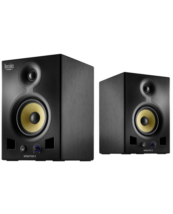 Hercules Monitor 5 haut-parleur 2-voies Noir Avec fil 80 W