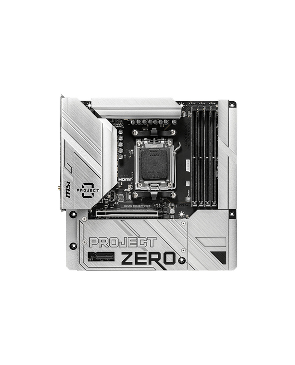 MSI B650M PROJECT ZERO carte mère AMD B650 Emplacement AM5 micro ATX