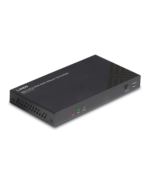 Lindy 38342 extension audio/video Récepteur AV Noir