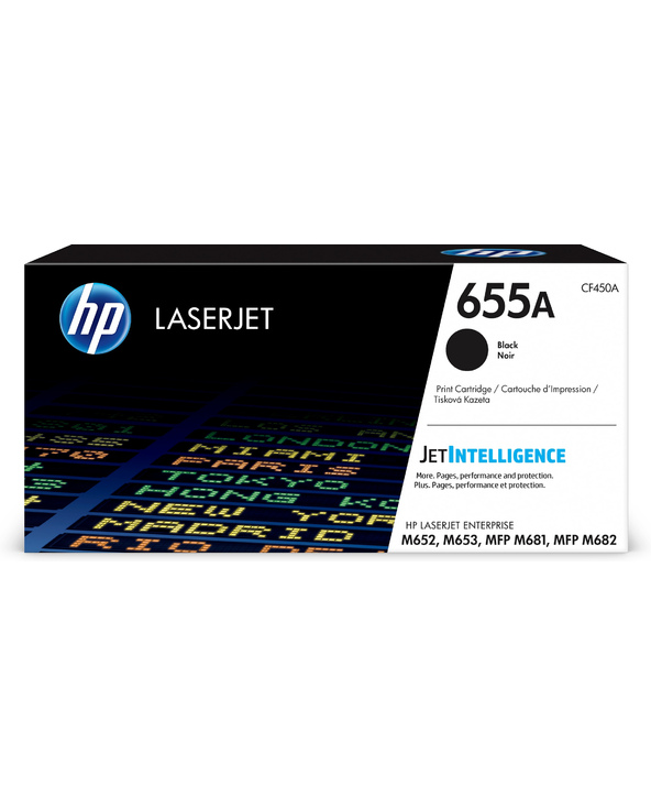 HP 655A Toner noir LaserJet authentique