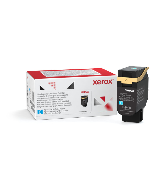 Xerox Cartouche de toner Cyan de Grande capacité Imprimante couleur  C410​/​multifonctions  VersaLink C415 (7000 pages) - 006R04