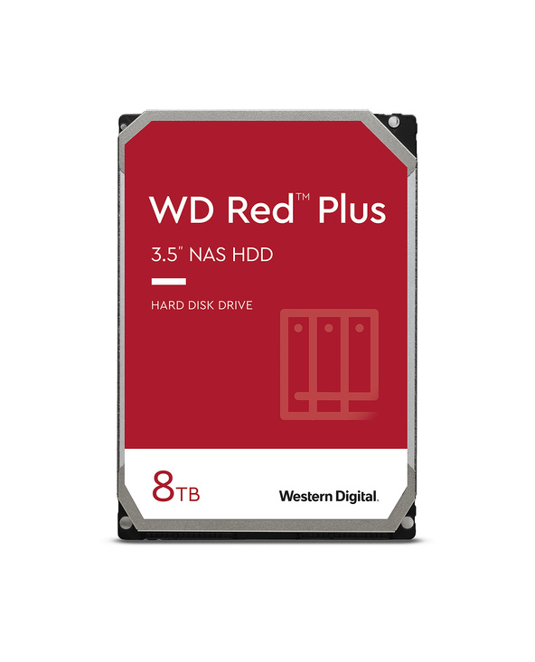 Western Digital Red Plus 3.5" 8 To Série ATA III