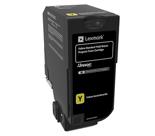 Lexmark 74C2SY0 Cartouche de toner 1 pièce(s) Original Jaune