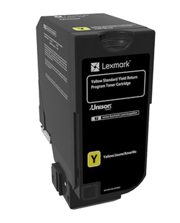 Lexmark 74C2SY0 Cartouche de toner 1 pièce(s) Original Jaune
