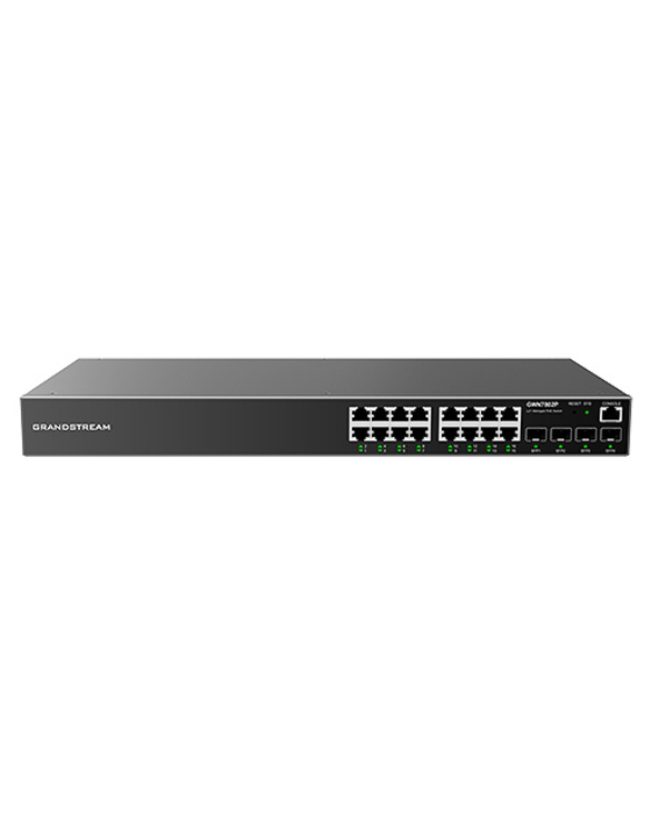 Grandstream Networks GWN7802P commutateur réseau Géré L2+ Gigabit Ethernet (10/100/1000) Connexion Ethernet, supportant l'alimen