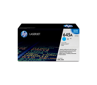 HP 645A toner LaserJet cyan authentique