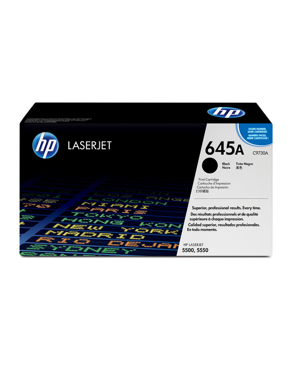 HP 645A toner LaserJet noir authentique