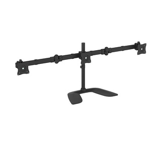StarTech.com Support de bureau articulé pour trois écrans en acier robuste et aluminium