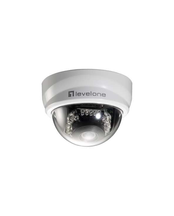 LevelOne FCS-3101 caméra de sécurité Dôme Caméra de sécurité IP Intérieure et extérieure 1920 x 1080 pixels Bureau/Plafond