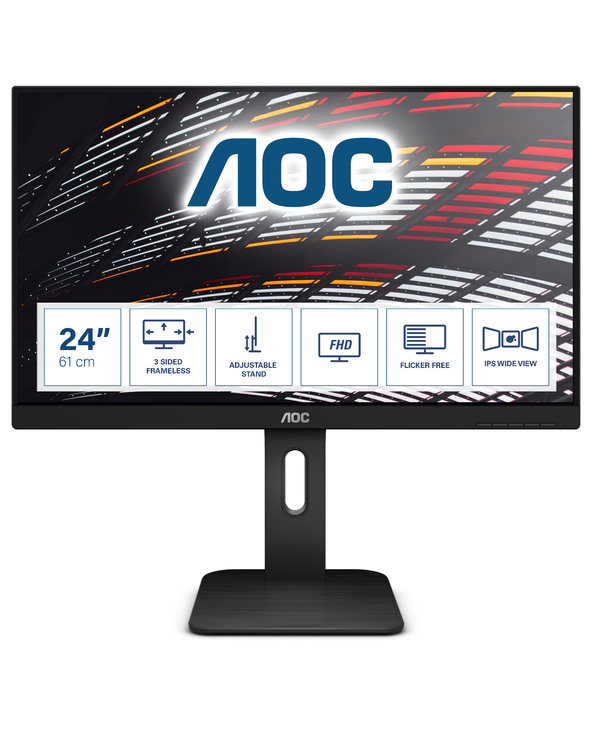 AOC P1 X24P1 24" LED WUXGA 4 ms Noir