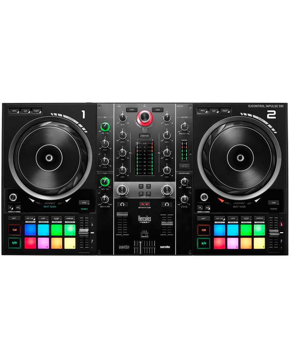 Hercules Inpulse 500 Graveur DVS (Digital Vinyl System) Noir
