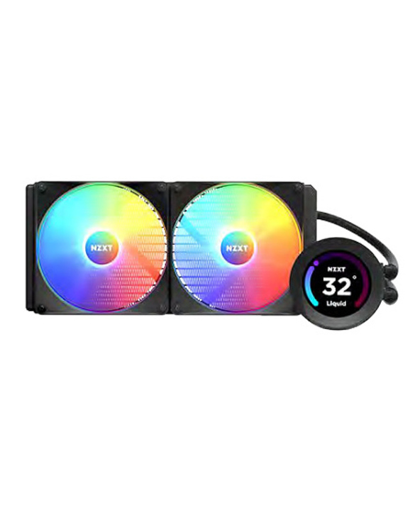 NZXT Kraken Elite 280 RGB Processeur Refroidisseur de liquide tout-en-un 14 cm Noir 1 pièce(s)
