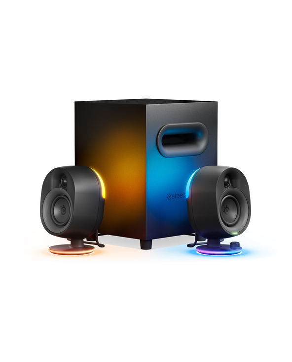 Steelseries Arena 7 set d'enceintes PC/ordinateur portable Noir 2.1 canaux 2-voies Bluetooth