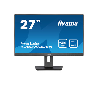 iiyama ProLite 27" LED Wide Quad HD 4 ms Noir