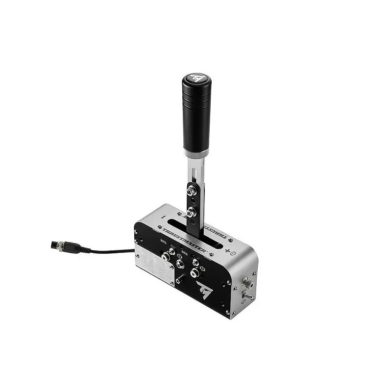 Thrustmaster 4060306 accessoire de jeux vidéo Noir, Argent USB Frein à main PC, PlayStation 4, PlayStation 5, Xbox One, Xbox One
