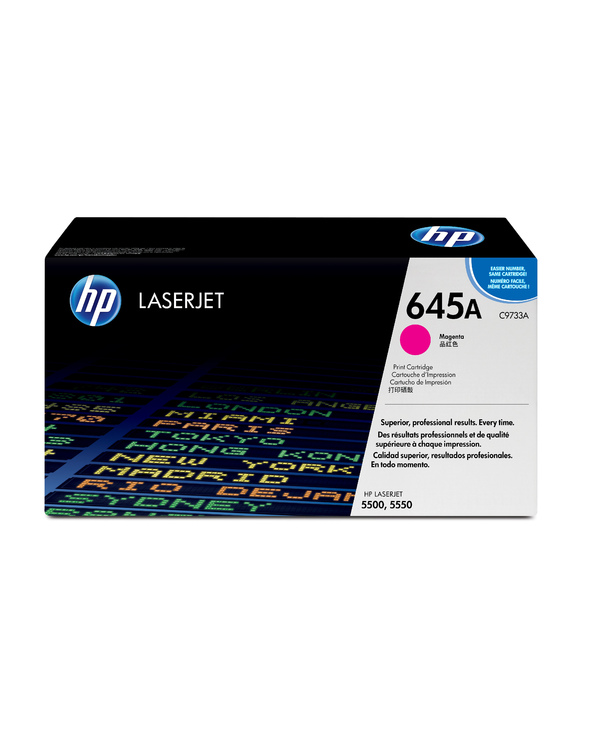 HP 645A toner LaserJet magenta authentique