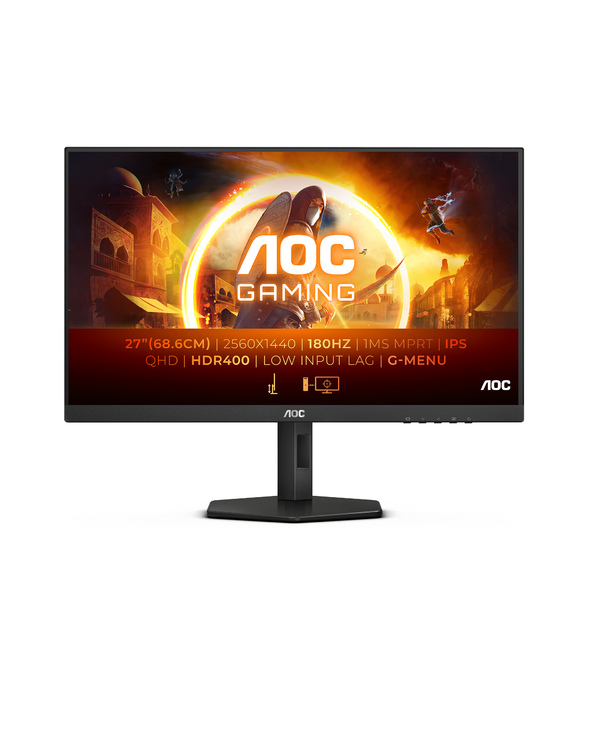 AOC Q27G4X 27" LCD Quad HD 0,5 ms Noir, Rouge