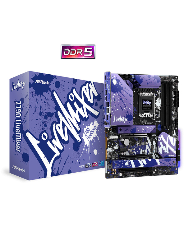 Asrock Z790 LiveMixer Intel Z790 LGA 1700 ATX
