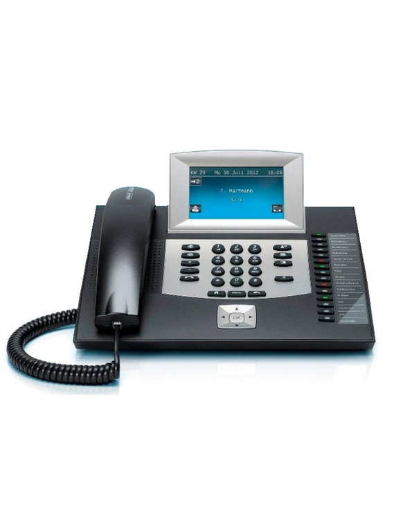 Auerswald COMfortel 2600 IP téléphone fixe Noir
