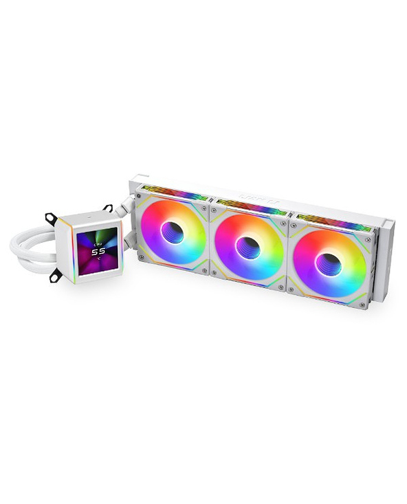 Lian Li GALAHAD II LCD SL-INF Processeur Kit de refroidissement du liquide 36 cm Blanc 1 pièce(s)