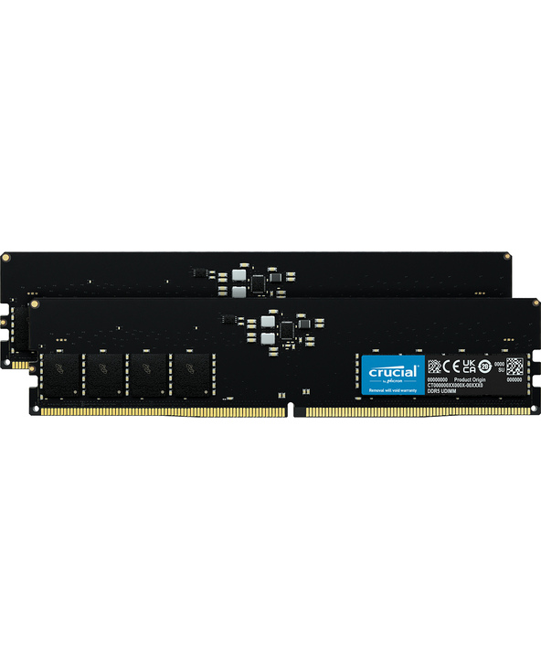 Crucial CT2K32G52C42U5 module de mémoire 64 Go 2 x 32 Go DDR5 5200 MHz ECC