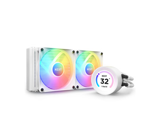 NZXT Kraken Elite 240 RGB Processeur Refroidisseur de liquide tout-en-un 12 cm Blanc 1 pièce(s)