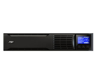 FSP Champ Rack 1K alimentation d'énergie non interruptible Double-conversion (en ligne) 1 kVA 900 W 3 sortie(s) CA