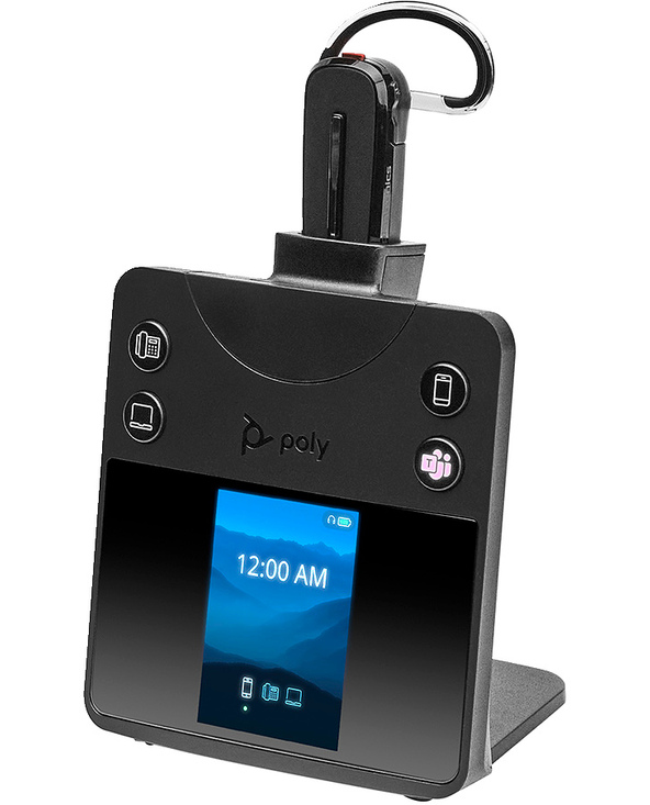 POLY Micro-casque convertible Savi 8445 Office DECT 1 880-1 900 MHz certifié Microsoft Teams