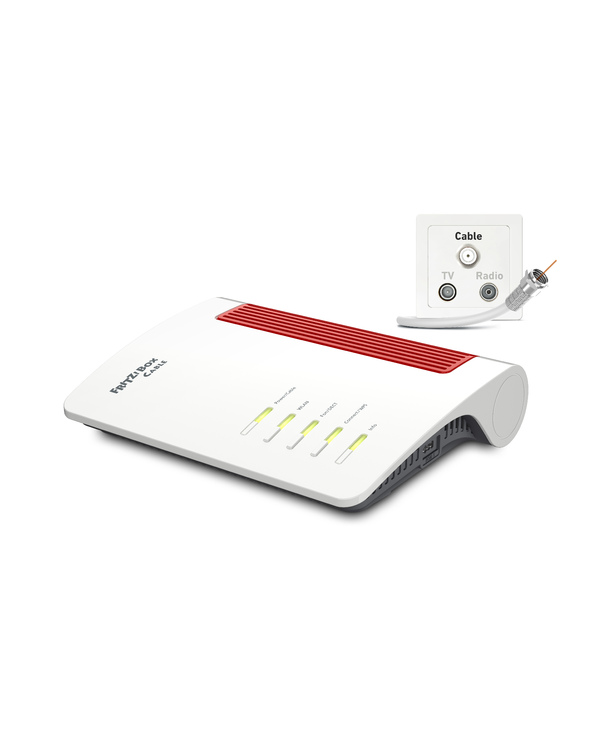 AVM FRITZ!Box 6670 routeur sans fil Bi-bande (2,4 GHz / 5 GHz) Blanc