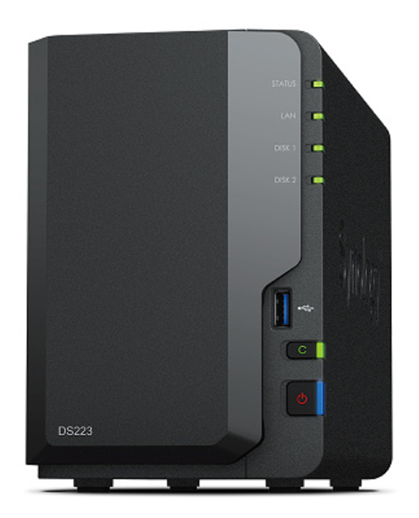 Synology DiskStation DS223 serveur de stockage NAS Bureau Ethernet/LAN RTD1619B