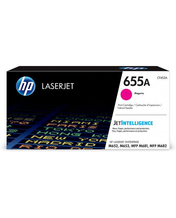 HP 655A Toner LaserJet magenta authentique