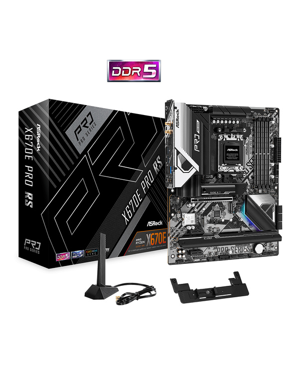 Asrock X670E Pro RS AMD X670 Emplacement AM5 ATX