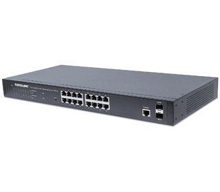 Intellinet 561341 commutateur réseau Géré L2+ Gigabit Ethernet (10/100/1000) Connexion Ethernet, supportant l'alimentation via c