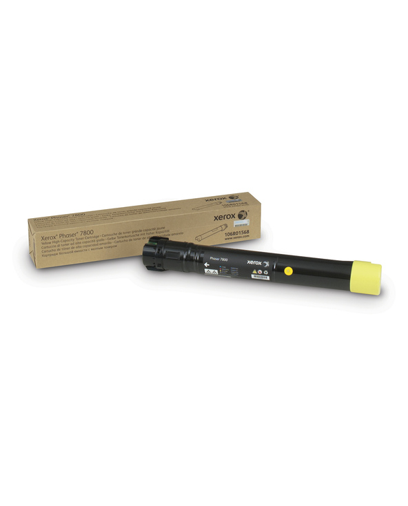 Xerox Cartouche de toner Jaune de Grande capacité Phaser 7800 (17200 pages) - 106R01568