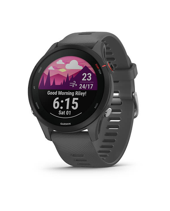 Garmin Forerunner 255 3,3 cm (1.3") MIP 46 mm Numérique 260 x 260 pixels Écran tactile Gris Wifi GPS (satellite)