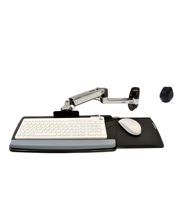 Ergotron LX Wall Mount Keyboard Arm Argent