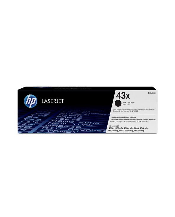 HP 43X toner LaserJet noir grande capacité authentique