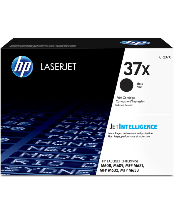 HP Cartouche de toner noir authentique 37X LaserJet grande capacité