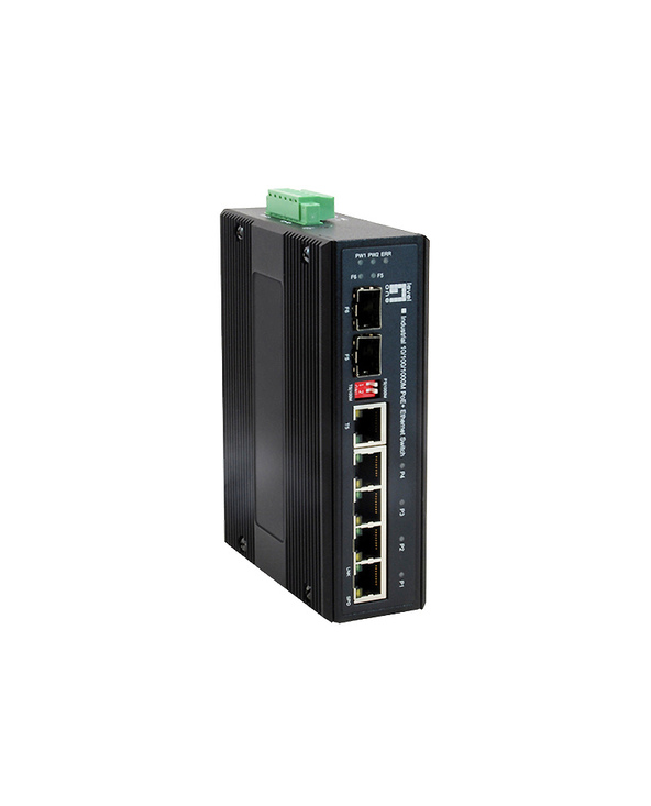 LevelOne IES-0610 commutateur réseau Gigabit Ethernet (10/100/1000) Connexion Ethernet, supportant l'alimentation via ce port (P LevelOne IES-0610 commutateur réseau Gigabit Ethernet (10/100/1000) Connexion Ethernet, supportant l'alimentation via ce port (P