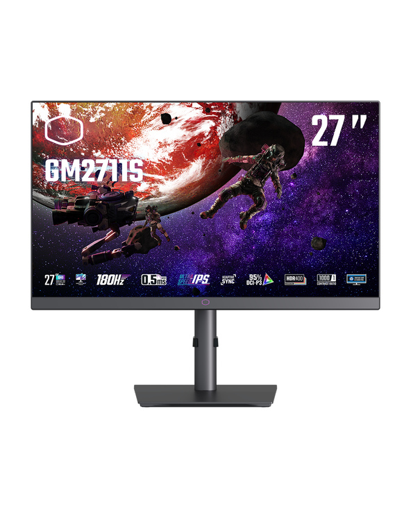 Cooler Master Gaming GM2711S 27" LED Quad HD 0,5 ms Noir